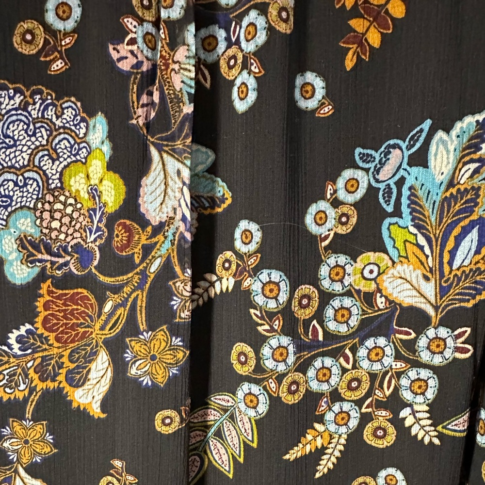 Tommy Hilfiger Floral Mock Neck Shift Dress Romantic Classic 14 - Picture 3 of 7
